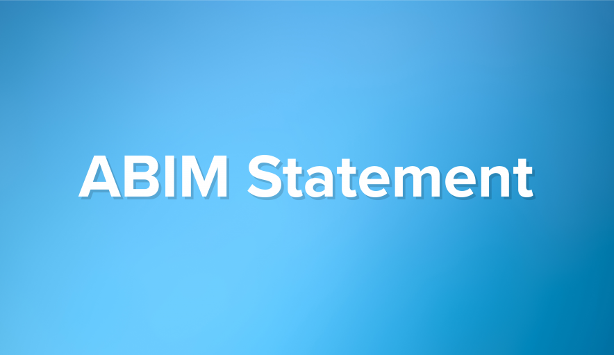 ABIM Statement on Cardio Boards Intention to Apply to ABMS